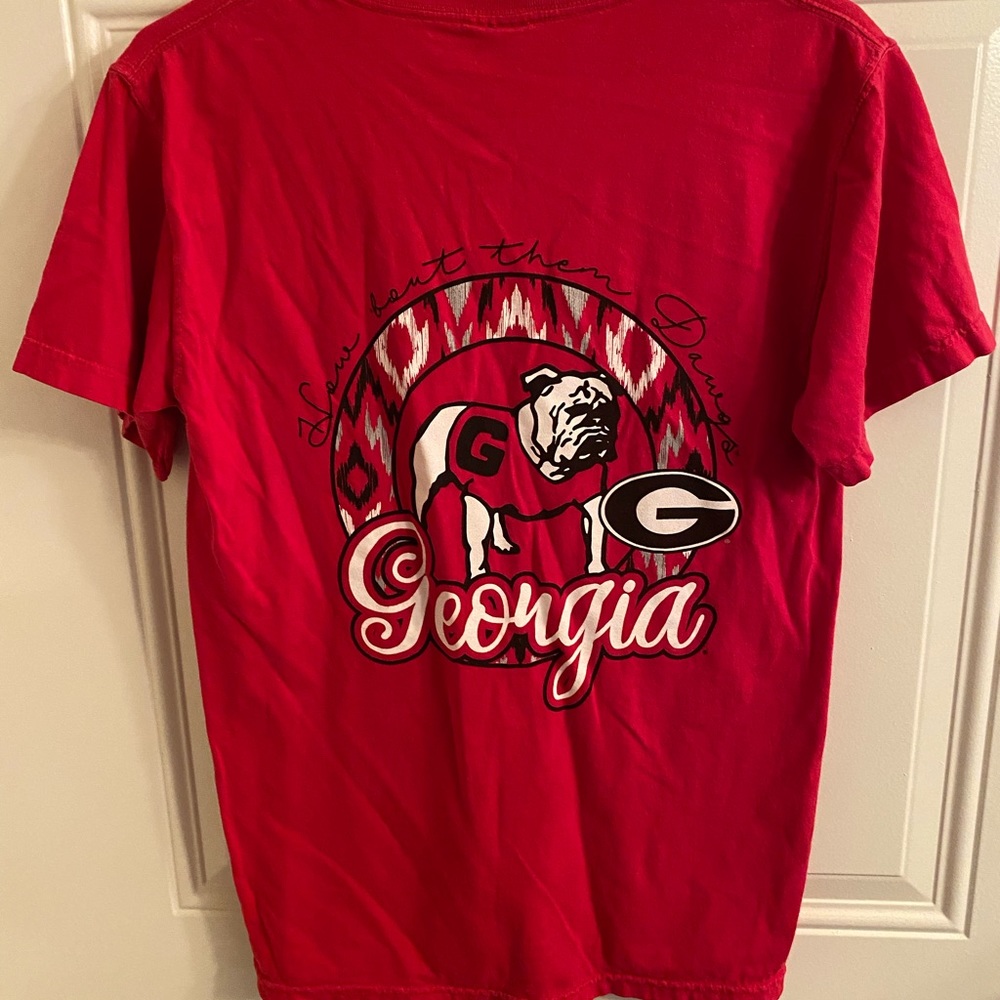 Comfort Colors Georgia Bulldogs shirt